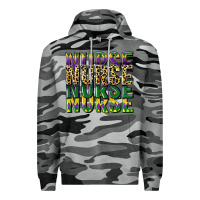 Slate Camo nurse mardi gras Premium Hoodie - CowGirlArtShop