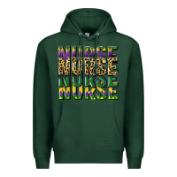 Sports Green nurse mardi gras Premium Hoodie - CowGirlArtShop