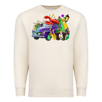 Sandshell mardi gras gnome on the truck Premium Sweatshirt - CowGirlArtShop