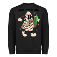 Black out here lookin like a snack Heavyweight Sweatshirt - MaliasSmallBusiness