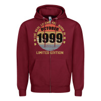 Burgundy The Real Legend Are Bond in Limited Edition Zipper Hoodie - Bettercallsaul
