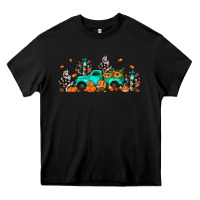 Black fall cactus pumpkin truck Heavy Core Tee - JahusDesignShop