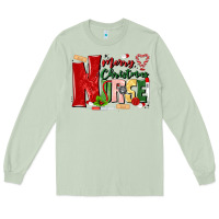 Matcha merry christmas nurse Long Sleeve Tee - MaliasSmallBusiness