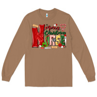 Toasted Coconut merry christmas nurse Long Sleeve Tee - MaliasSmallBusiness