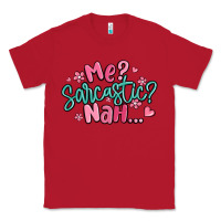 Red me sarcastic nah... Classic Tee - MaliasSmallBusiness