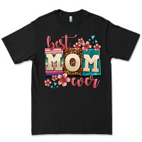 Black best mom ever Premium Tee - AdoDesignShop