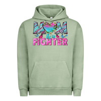 Pigment Oil Green Western Mom Is A Fighter Urban Hoodie - BundleAndBundleShop