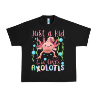 Just A Kid Who Loves Axolotls Urban Heavy Tee | Teevron