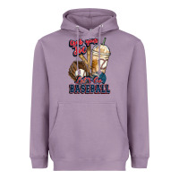 Lavender Grab your joe lets go baseball Heavyweight Hoodie - HowdyJamesFarm
