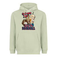 Matcha Grab your joe lets go baseball Heavyweight Hoodie - HowdyJamesFarm