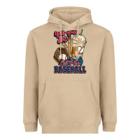 Mushroom Grab your joe lets go baseball Heavyweight Hoodie - HowdyJamesFarm