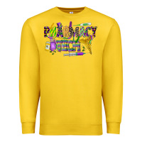 Lemon mardi gras pharmacy tech Premium Sweatshirt - CowGirlArtShop