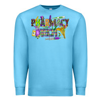 Ocean Blue mardi gras pharmacy tech Premium Sweatshirt - CowGirlArtShop