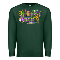 Sports Green mardi gras pharmacy tech Premium Sweatshirt - CowGirlArtShop