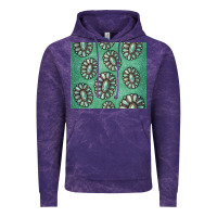 Cloud Purple turquoise gemstone glitter Vintage Hoodie - Jasminsmagicworld