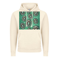 Vintage Artic turquoise gemstone glitter Vintage Hoodie - Jasminsmagicworld