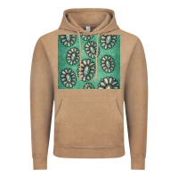 Vintage Coffee turquoise gemstone glitter Vintage Hoodie - Jasminsmagicworld