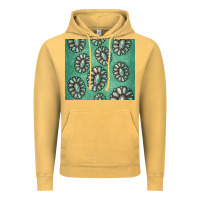Vintage Mustard turquoise gemstone glitter Vintage Hoodie - Jasminsmagicworld