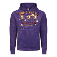 Cloud Purple glitter baseball Vintage Hoodie - MaliasSmallBusiness