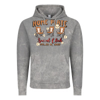 Cloud Rock glitter baseball Vintage Hoodie - MaliasSmallBusiness