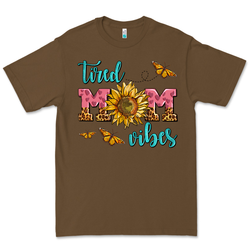 Tired Mom Vibes Premium Tee by AdoDesignShop | Teevron