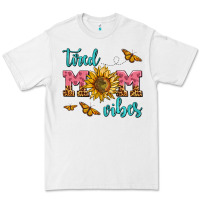 White tired mom vibes Premium Tee - AdoDesignShop