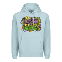 Blue Mist on tuesday we wear beads Premium Hoodie - CowGirlArtShop