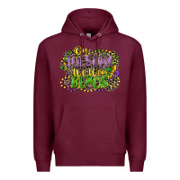 Burgundy on tuesday we wear beads Premium Hoodie - CowGirlArtShop