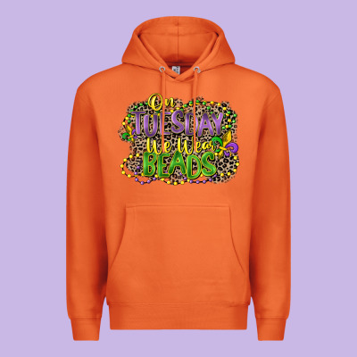On Tuesday We Wear Beads Premium Hoodie Designed By Cowgirlartshop