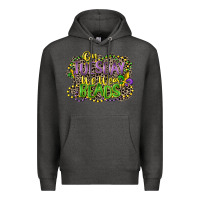 Charcoal Heather on tuesday we wear beads Premium Hoodie - CowGirlArtShop