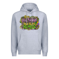 Heather Grey on tuesday we wear beads Premium Hoodie - CowGirlArtShop