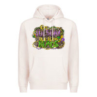Pale Pink on tuesday we wear beads Premium Hoodie - CowGirlArtShop
