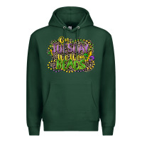 Sports Green on tuesday we wear beads Premium Hoodie - CowGirlArtShop