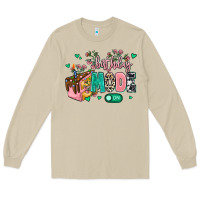 Mushroom birthday mode on Long Sleeve Tee - MaliasSmallBusiness