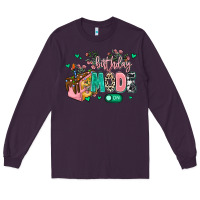 Plum birthday mode on Long Sleeve Tee - MaliasSmallBusiness