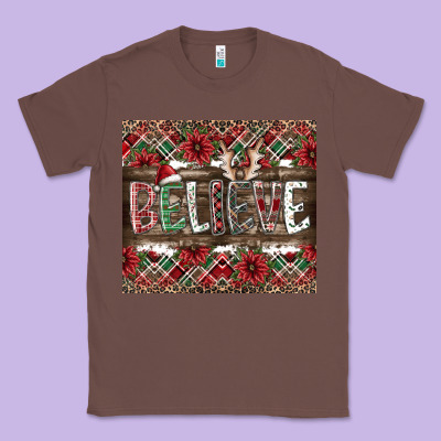 Believe Classic Tee Designed By Cowhidedigitalart
