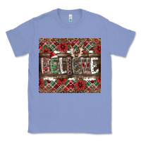 Colony Blue Believe Classic Tee - CowhideDigitalArt