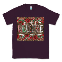 Plum Believe Classic Tee - CowhideDigitalArt