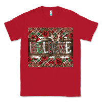 Red Believe Classic Tee - CowhideDigitalArt