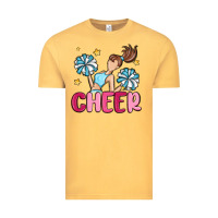 Vintage Mustard cheer Vintage Tee - MaliasSmallBusiness