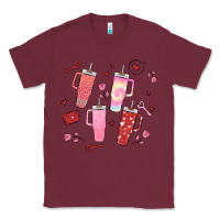Burgundy cup disorder valentine's day Classic Tee - MaliasSmallBusiness