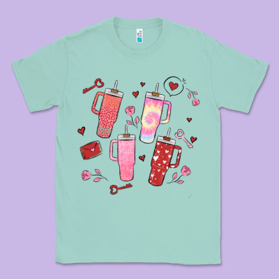 Cup Disorder Valentine's Day Classic Tee Designed By Maliassmallbusiness