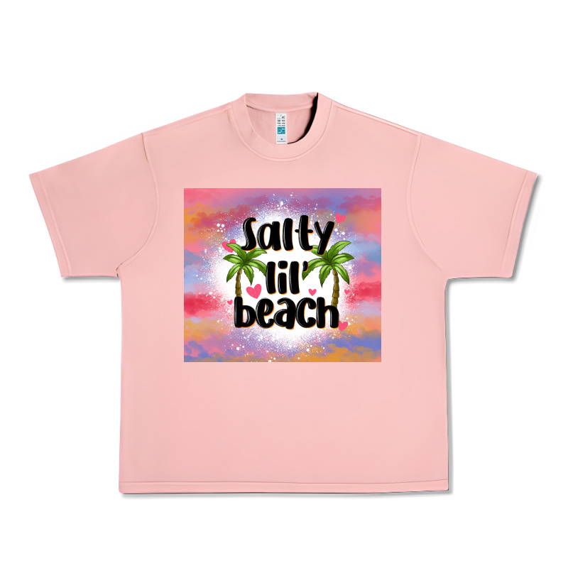Salty Lil' Beach Urban Heavy Tee by MaliasSmallBusiness | Teevron