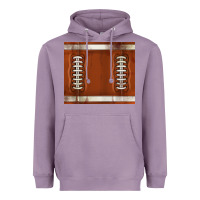 Lavender distressed american football pattern Heavyweight Hoodie - TumblerDesignByShophia