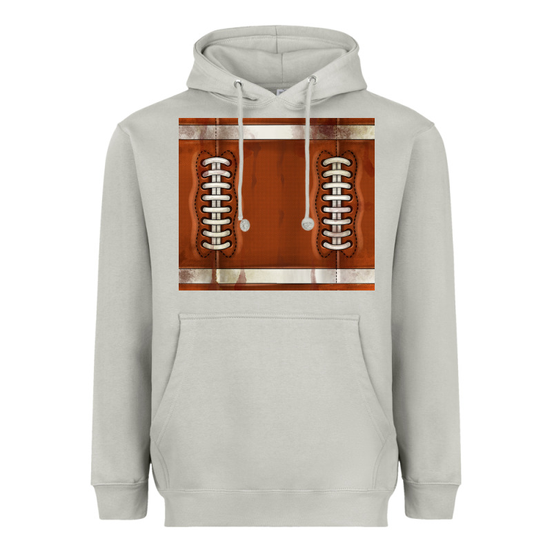 Distressed American Football Pattern Heavyweight Hoodie by TumblerDesignByShophia | Teevron