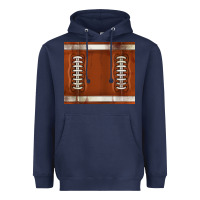 Navy distressed american football pattern Heavyweight Hoodie - TumblerDesignByShophia