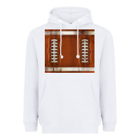 White distressed american football pattern Heavyweight Hoodie - TumblerDesignByShophia