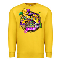 Lemon mardi gras gamer Premium Sweatshirt - CowGirlArtShop