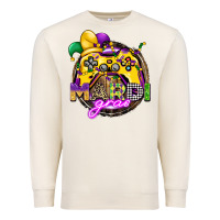 Sandshell mardi gras gamer Premium Sweatshirt - CowGirlArtShop