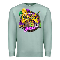 Seafoam mardi gras gamer Premium Sweatshirt - CowGirlArtShop